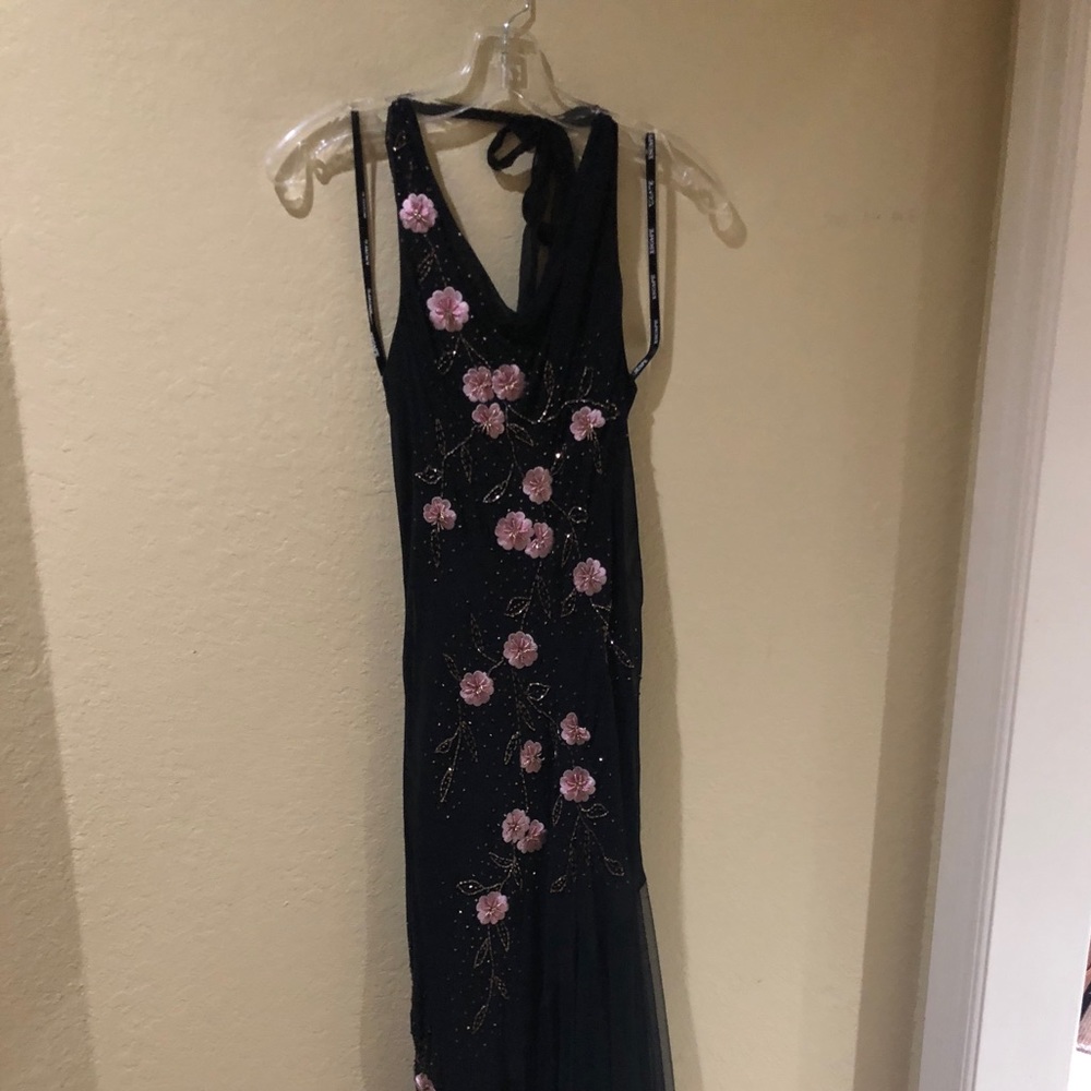Full length chiffon dress